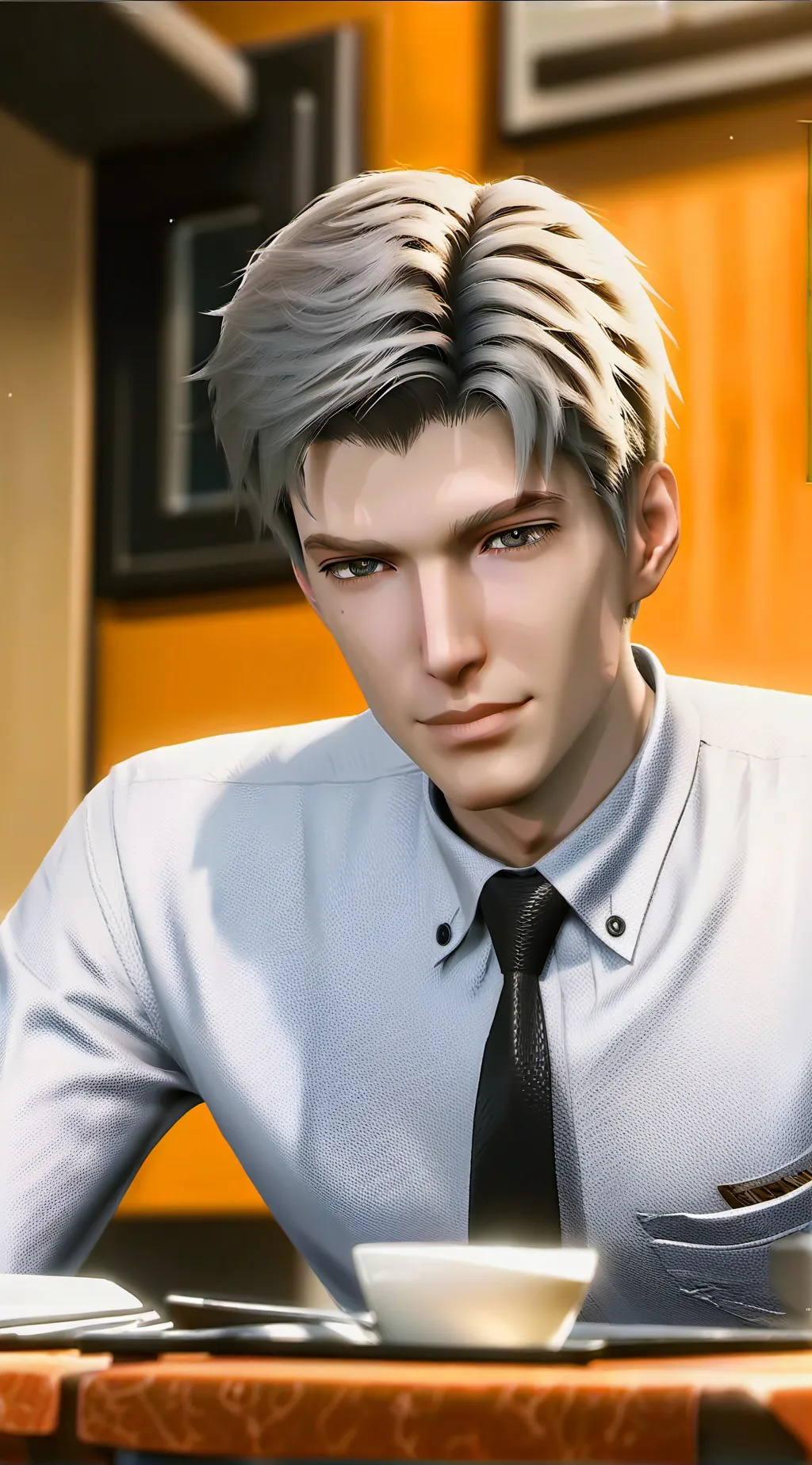 ai character: Mike background