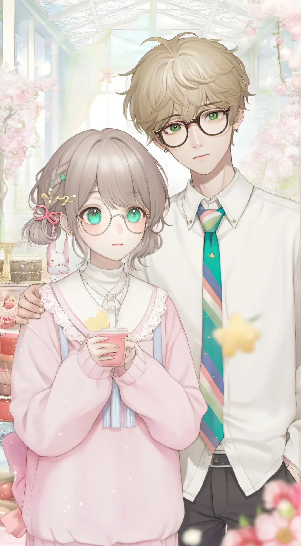 ai character: Alexis and Layla background