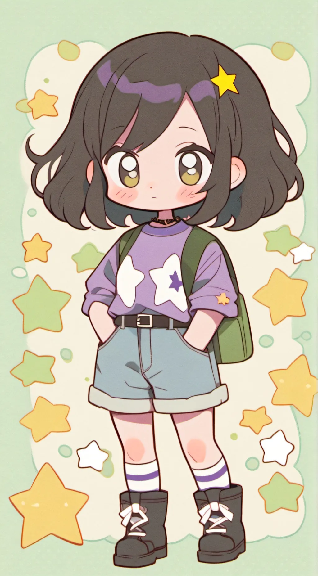 ai character: Theresa  background