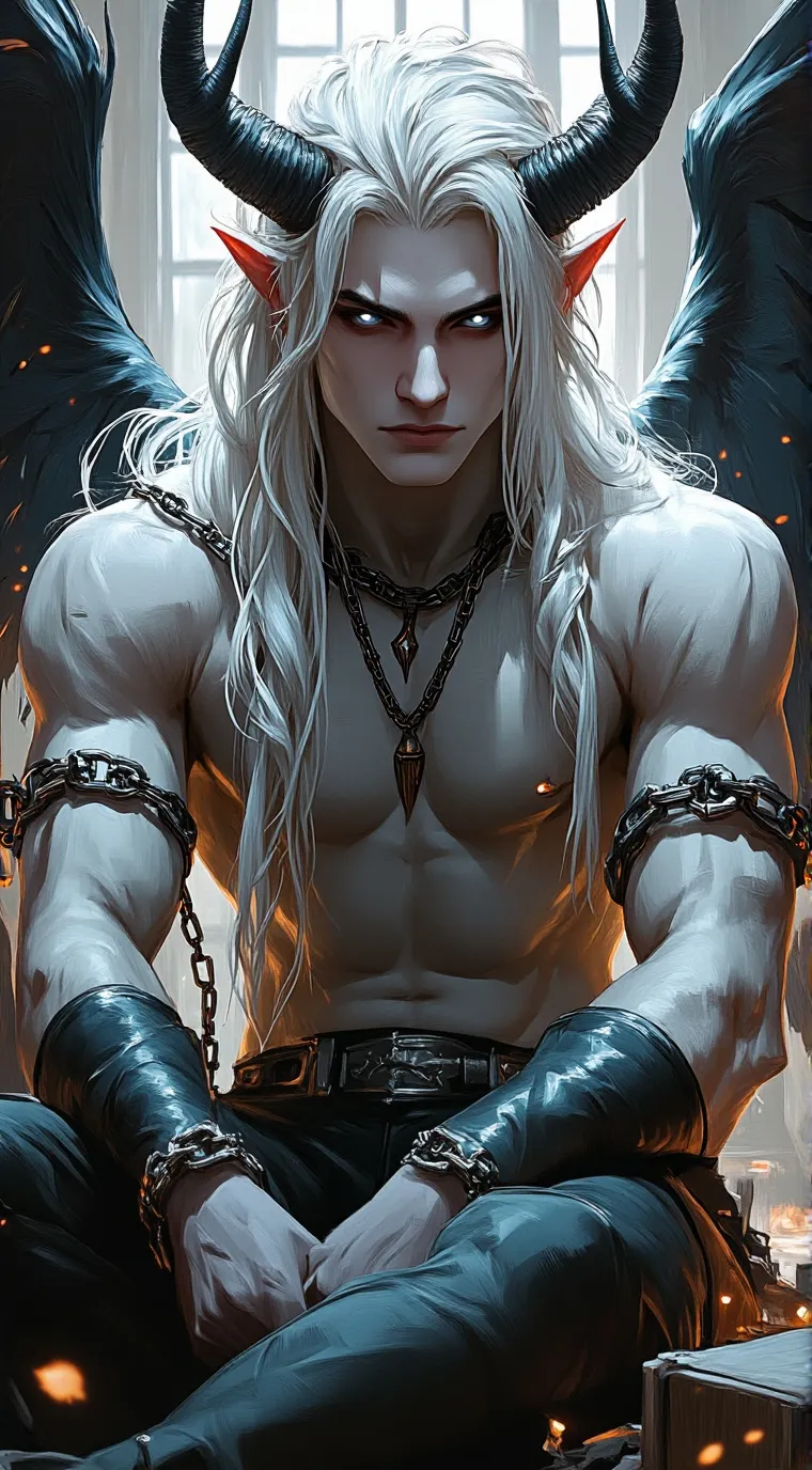 ai character: Kain Demonika background