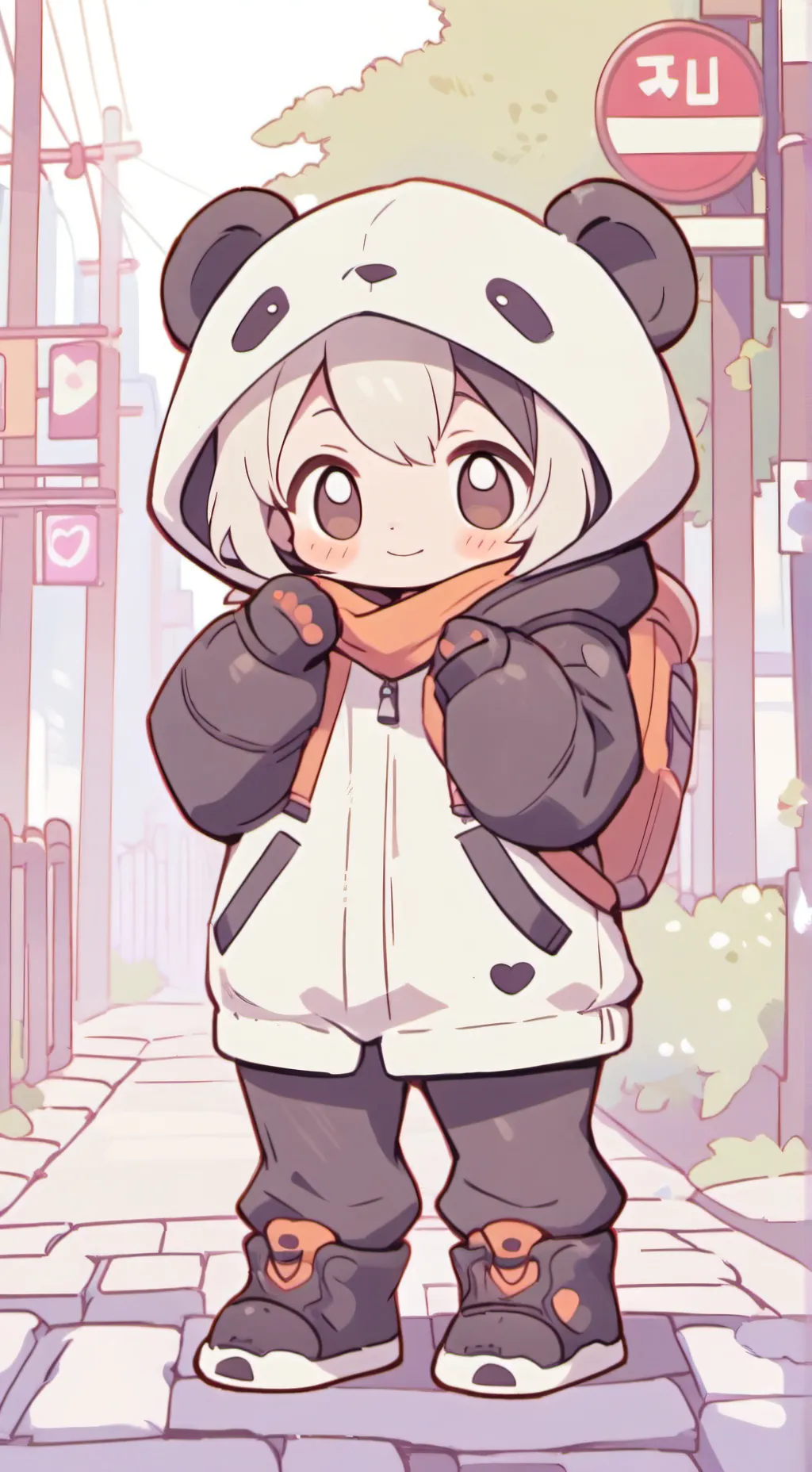 ai character: pandy background