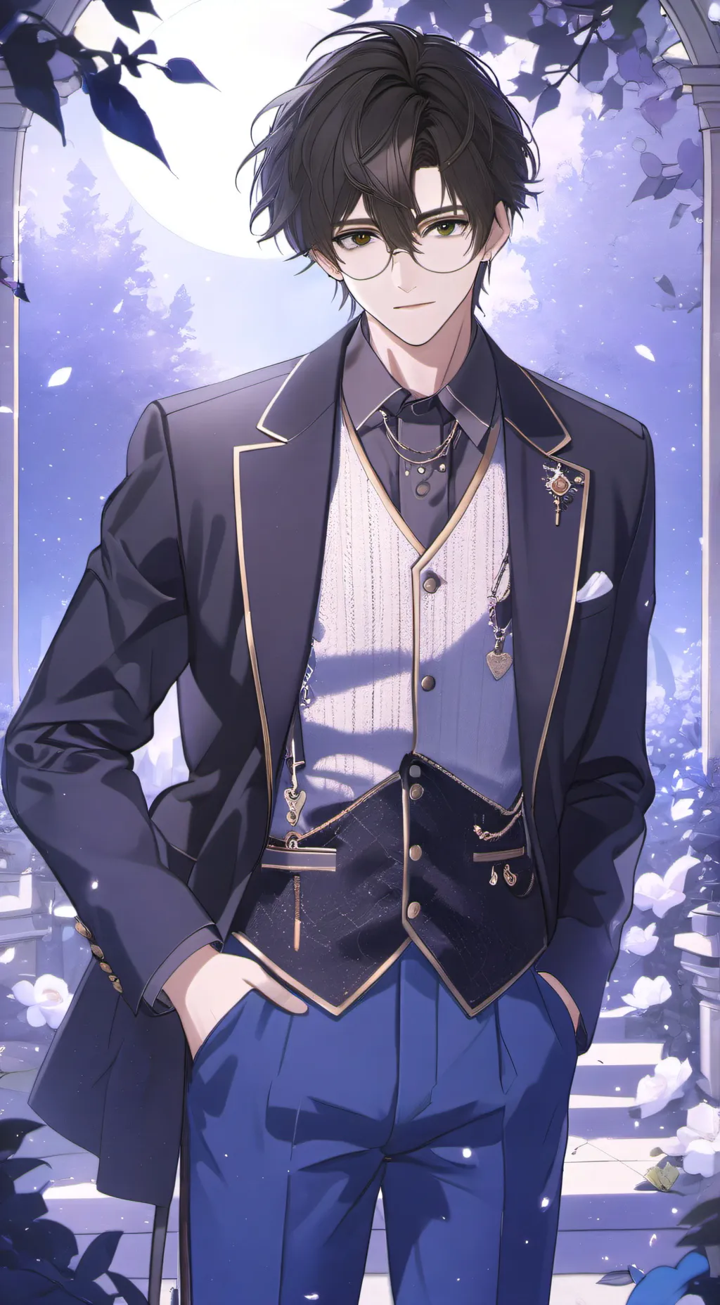 ai character: Zach's friends background