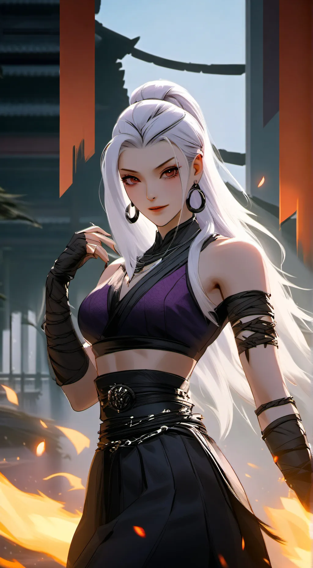 ai character: Ruin’s comfort 2 background