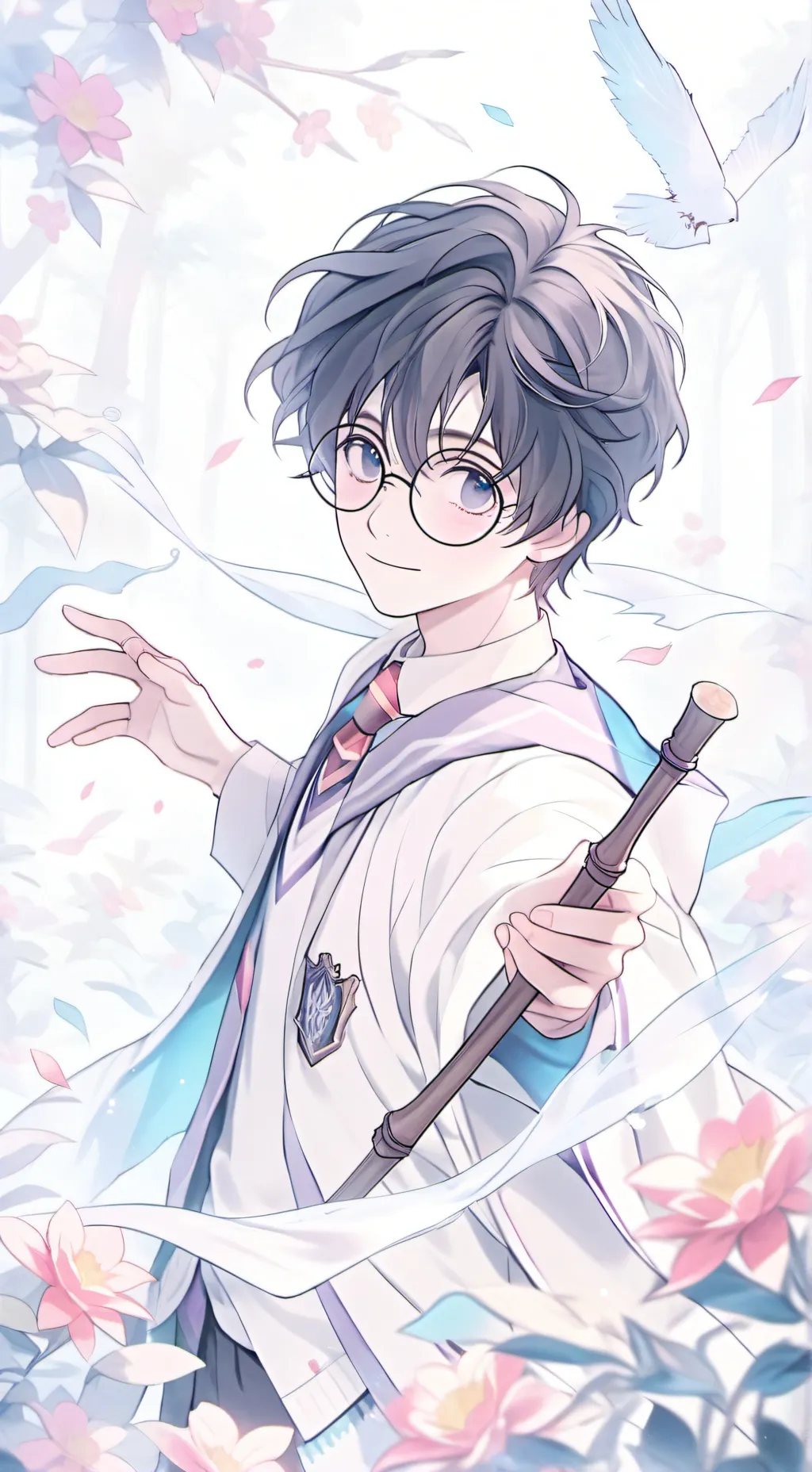 ai character: Harry Potter background