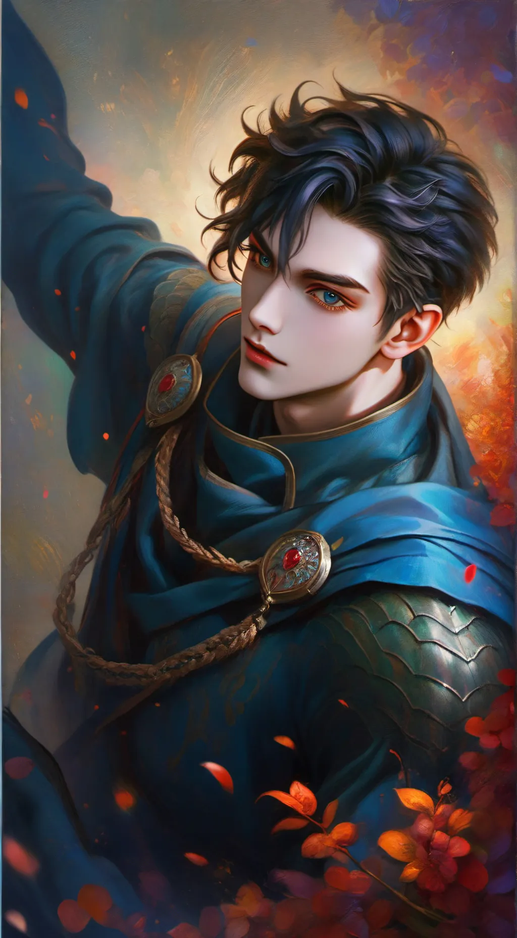 ai character: Berater Romeo  background