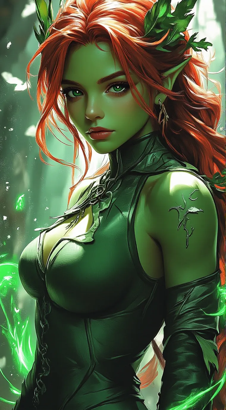 ai character: Poison Ivy background