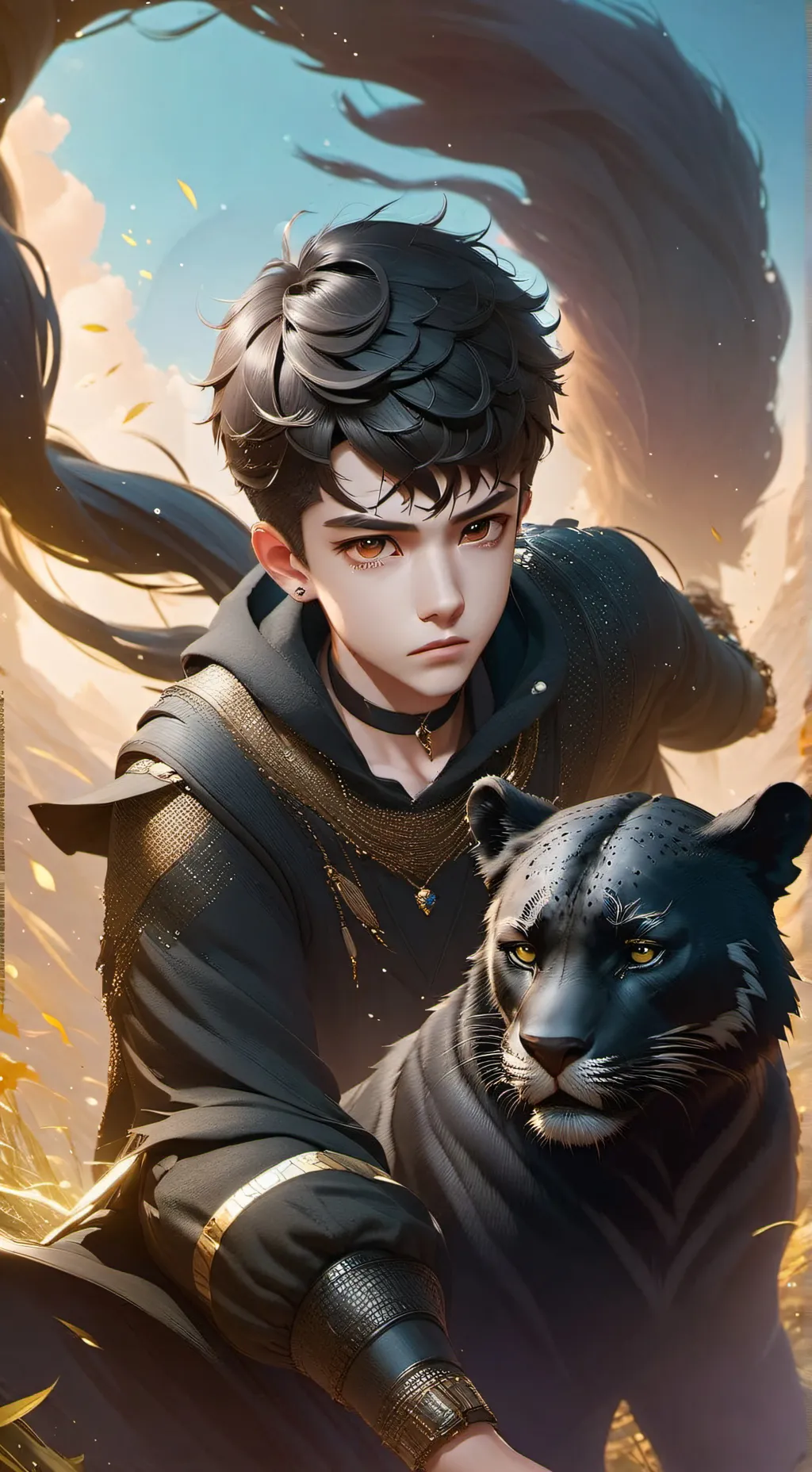 ai character: Kai background