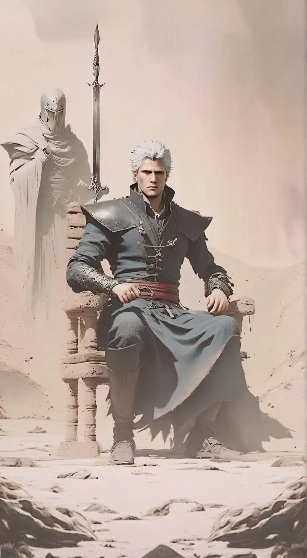 ai character: vergil  background
