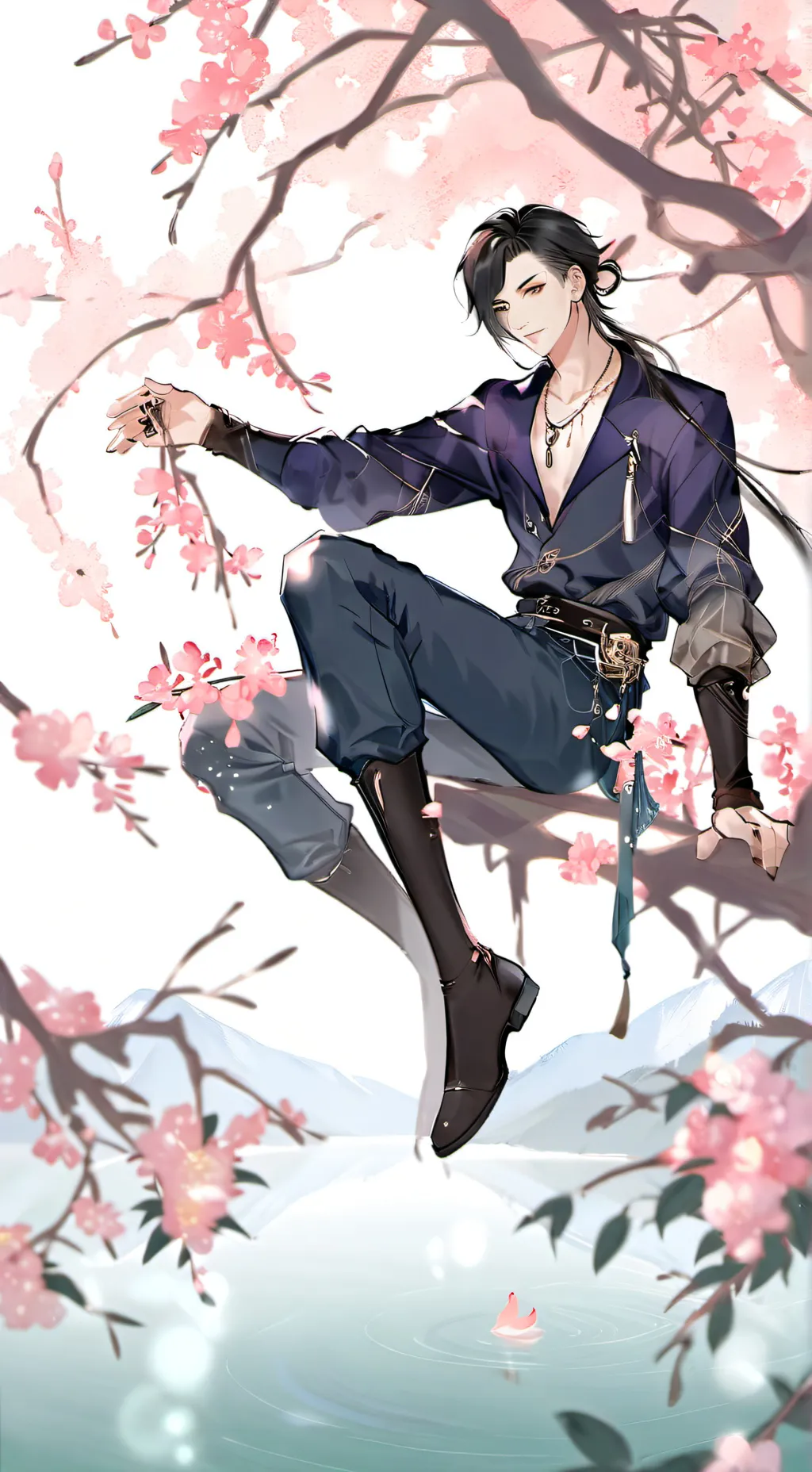 ai character: Levi background