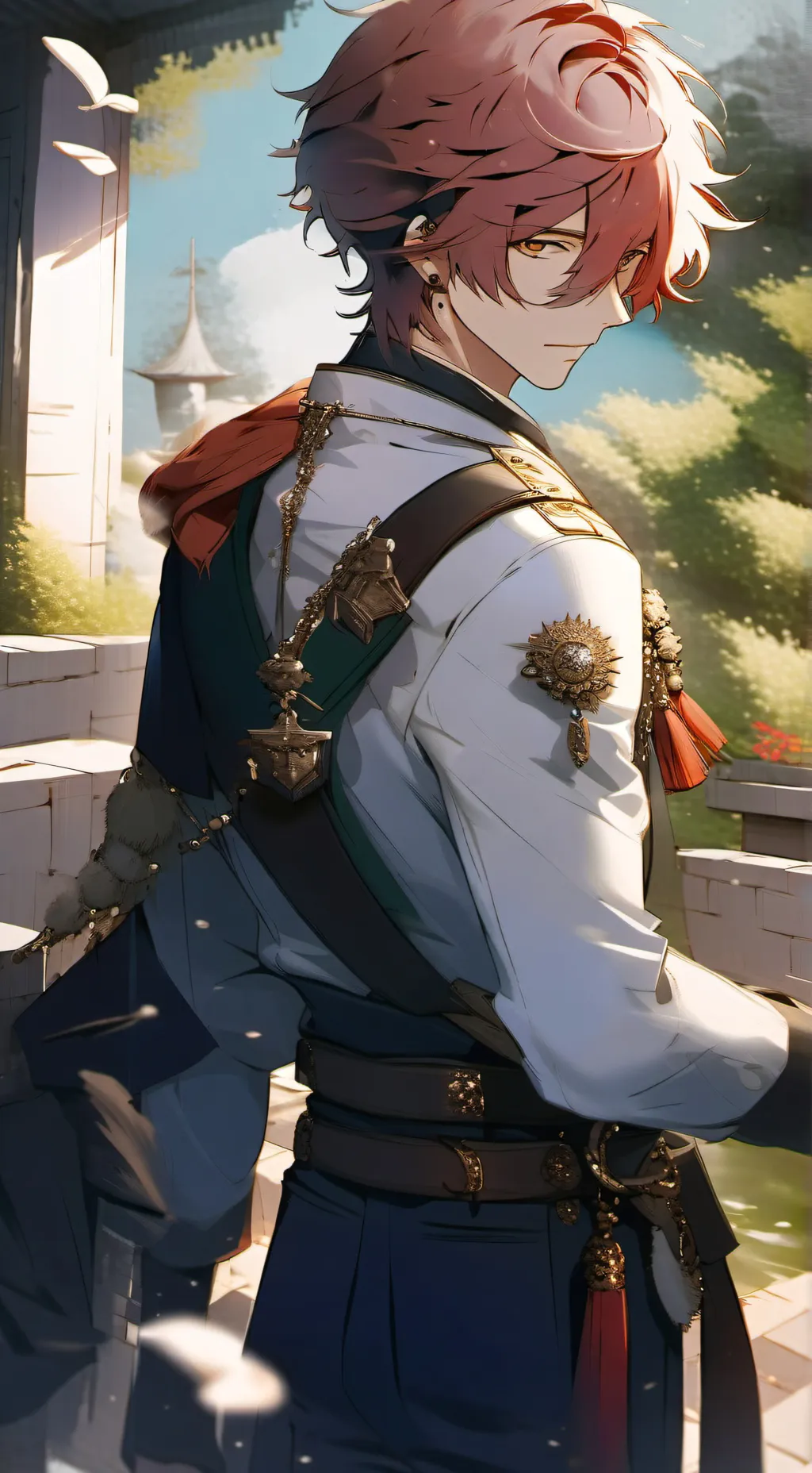ai character: Prinz Thomas  background