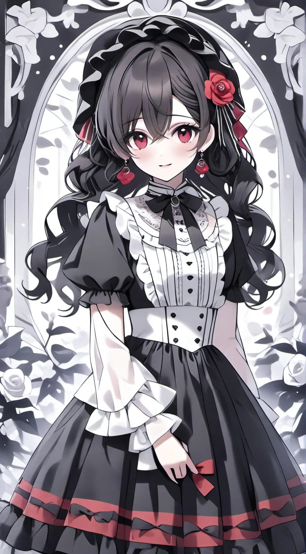 ai character: Family dinner background