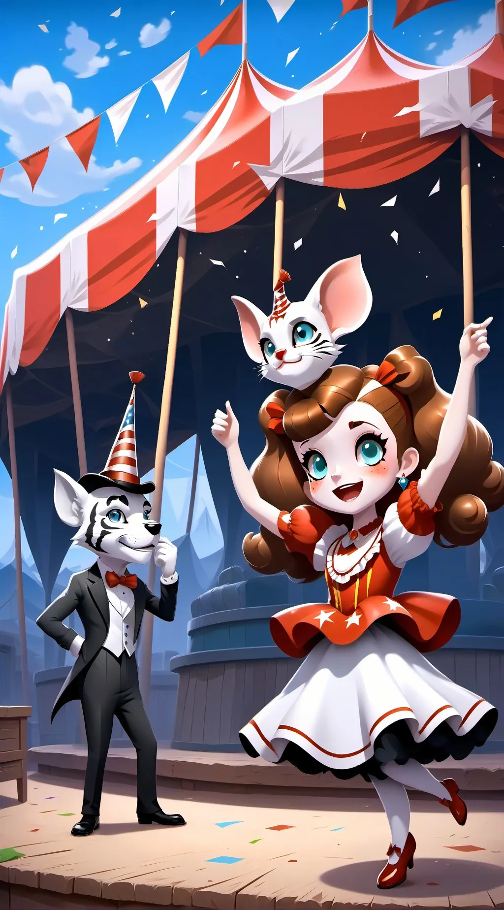 ai character: TADC background
