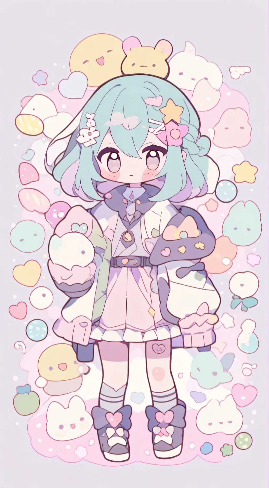 ai character: Cierra background