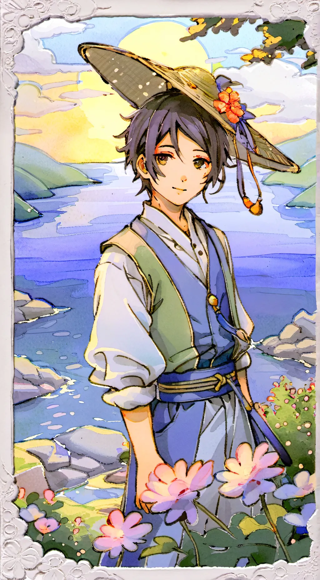 ai character: tallkie background