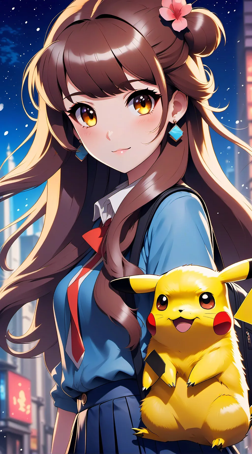 ai character: tú mejor amiga  background