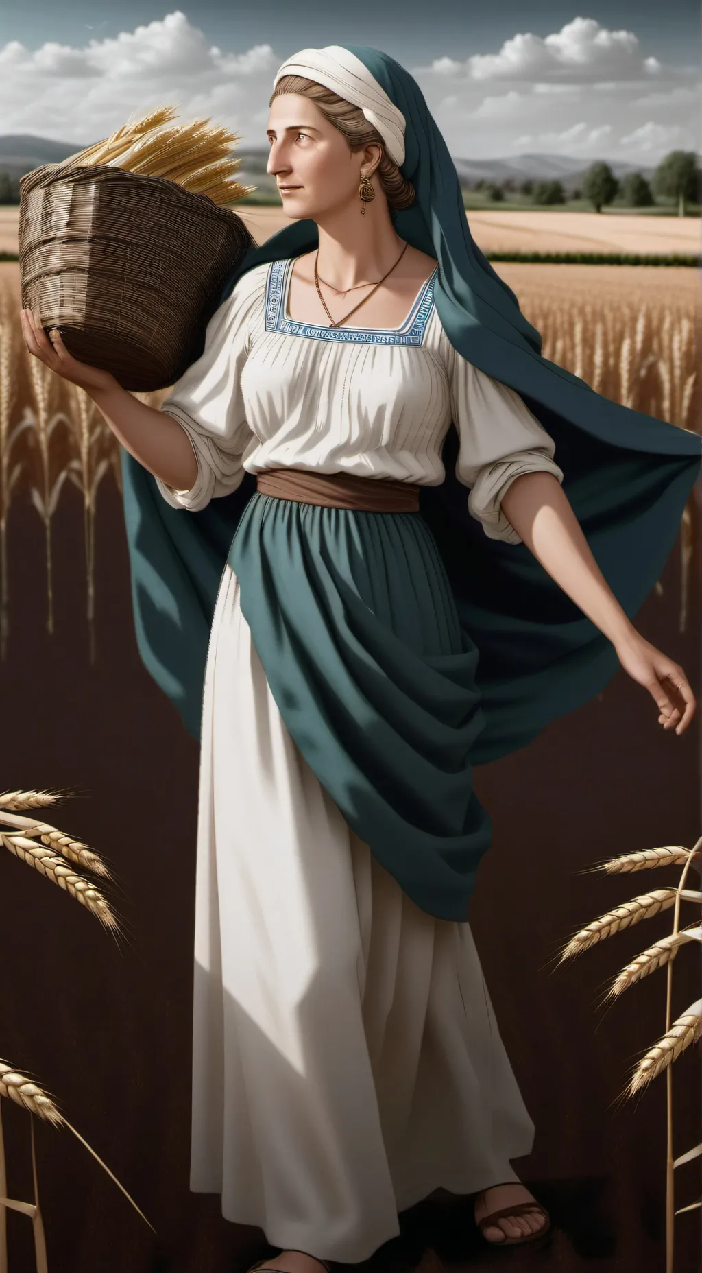 ai character: Demeter🌾 background