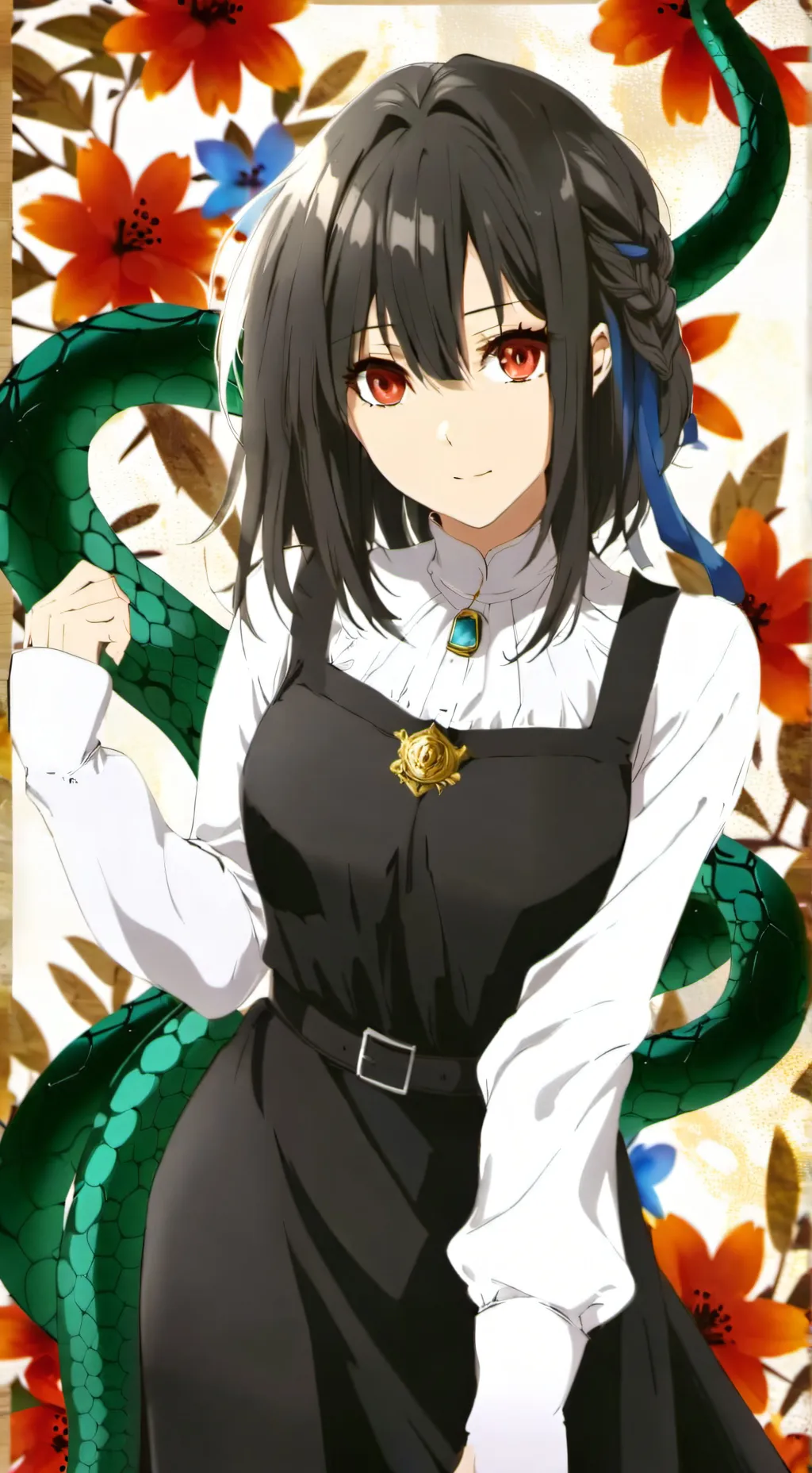 ai character: Carmen  background