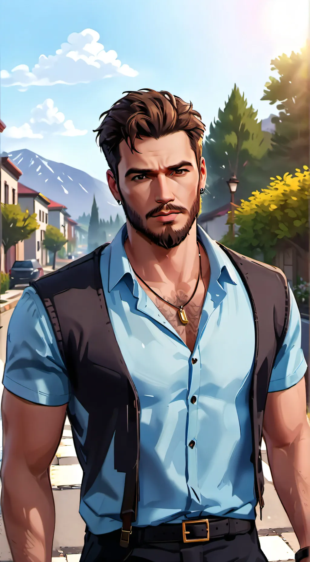 ai character: Lorenzo background