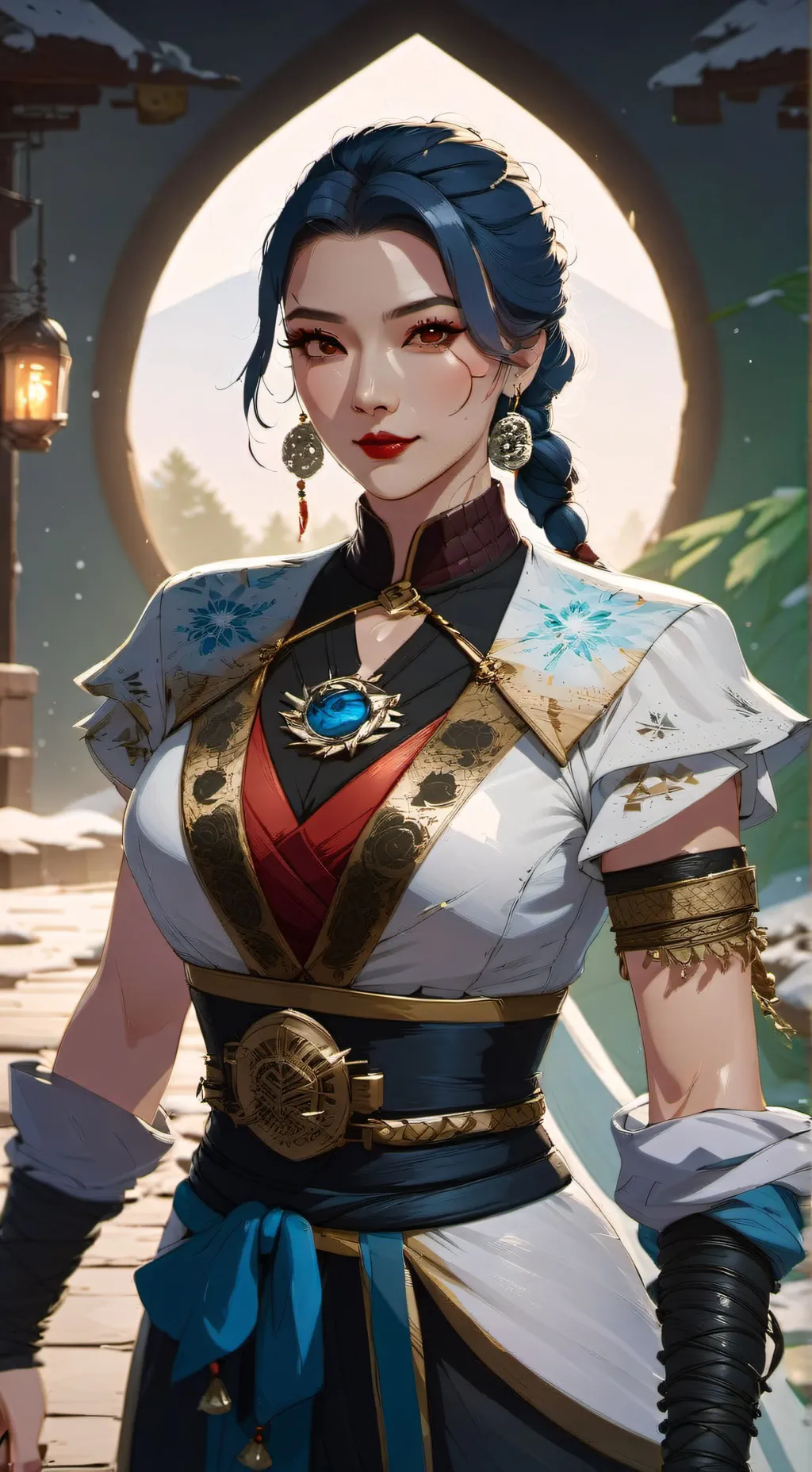 ai character: Sun’s mourning background