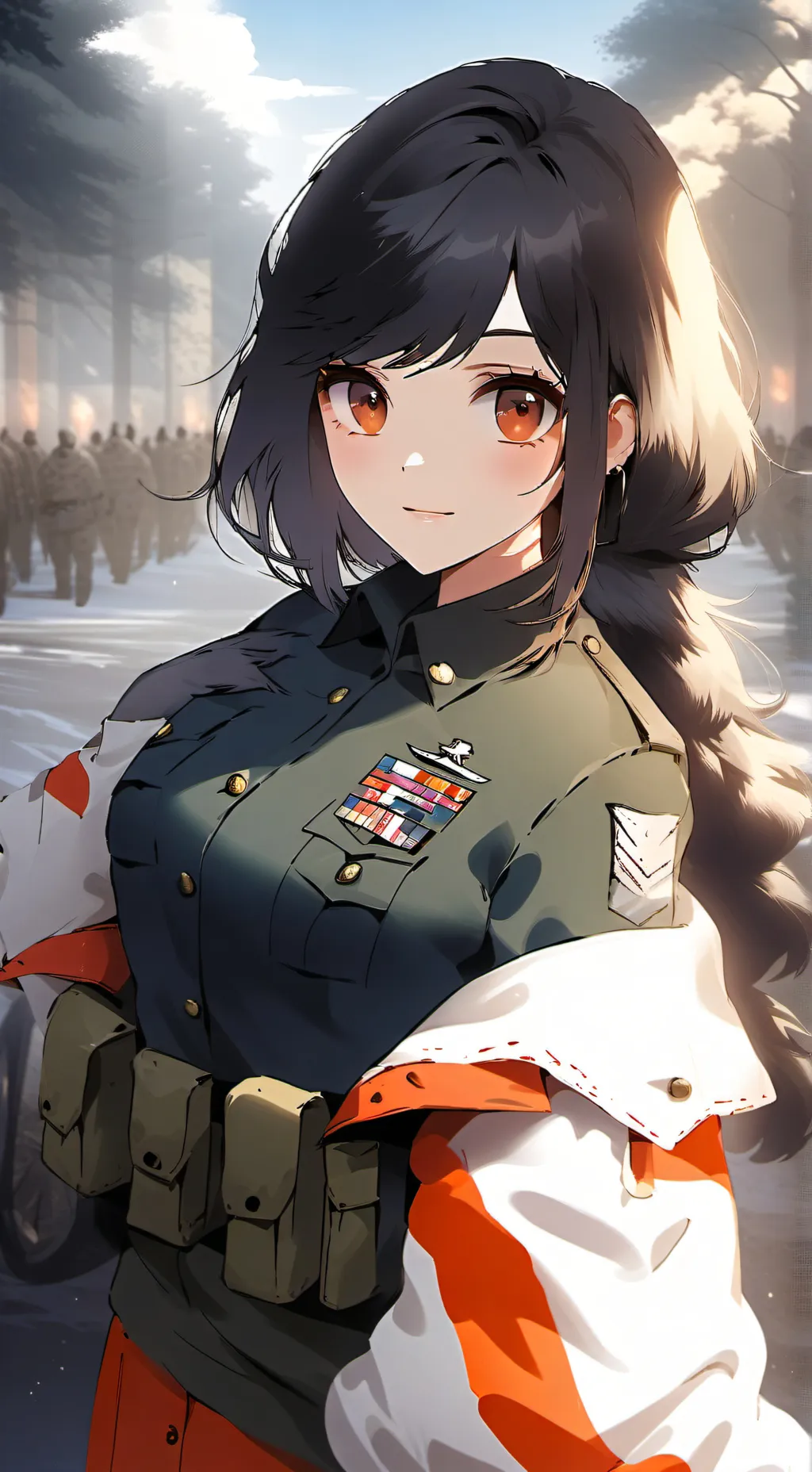 ai character: Sergeant Lia background