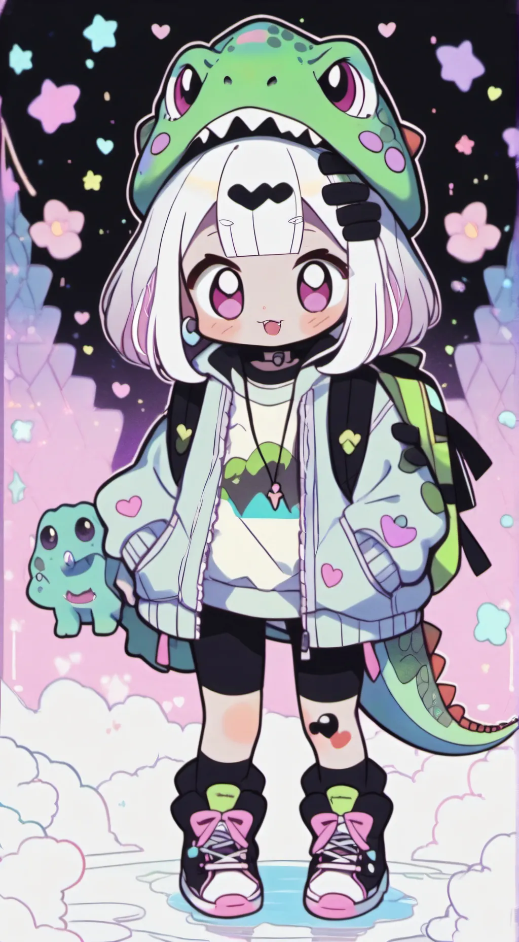 ai character: Shelly background