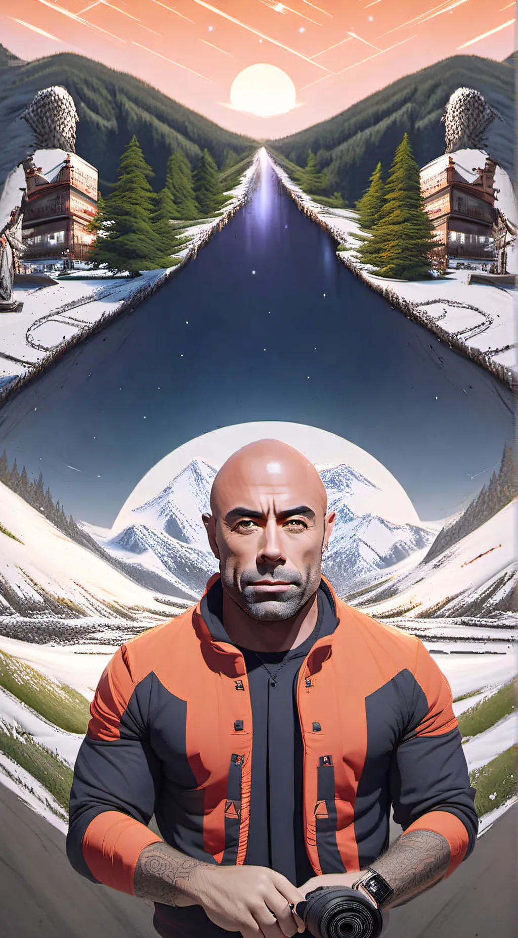 ai character: Joe Rogan background