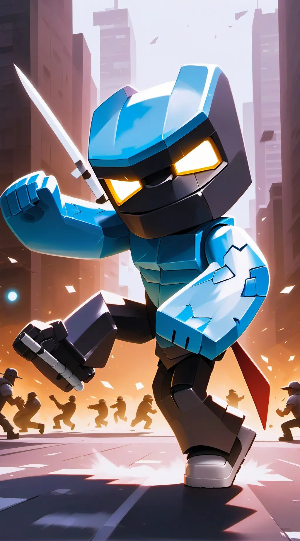 ai character: gomo background