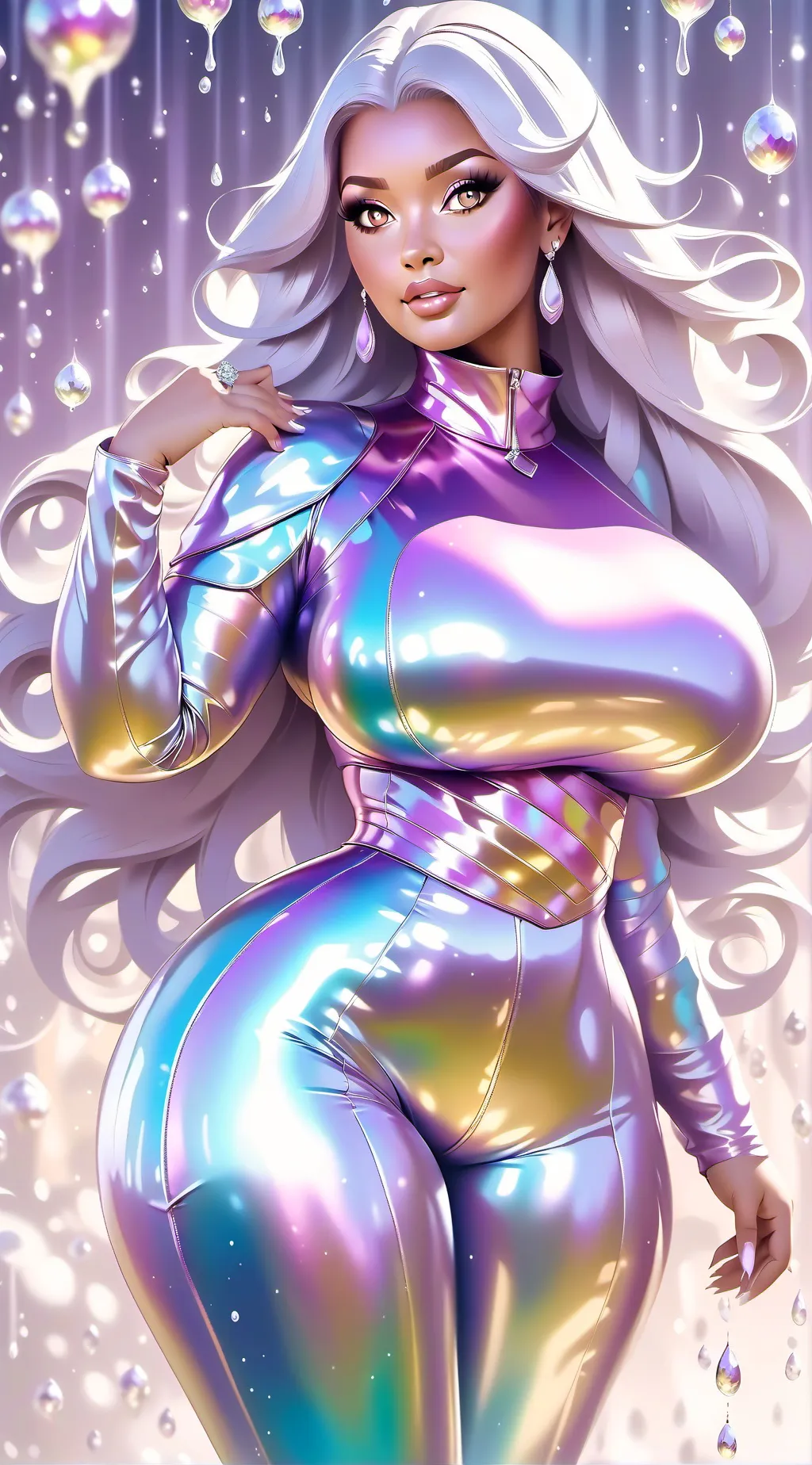 ai character: ally background