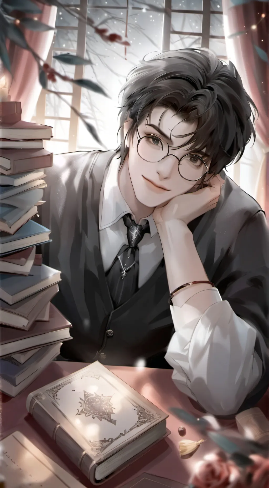 ai character: Harry Potter background