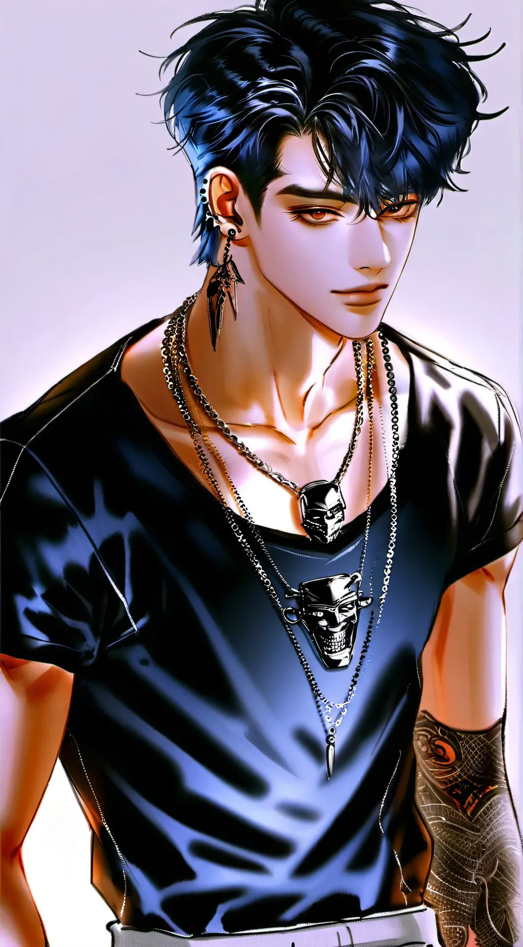 ai character: Zayden  background