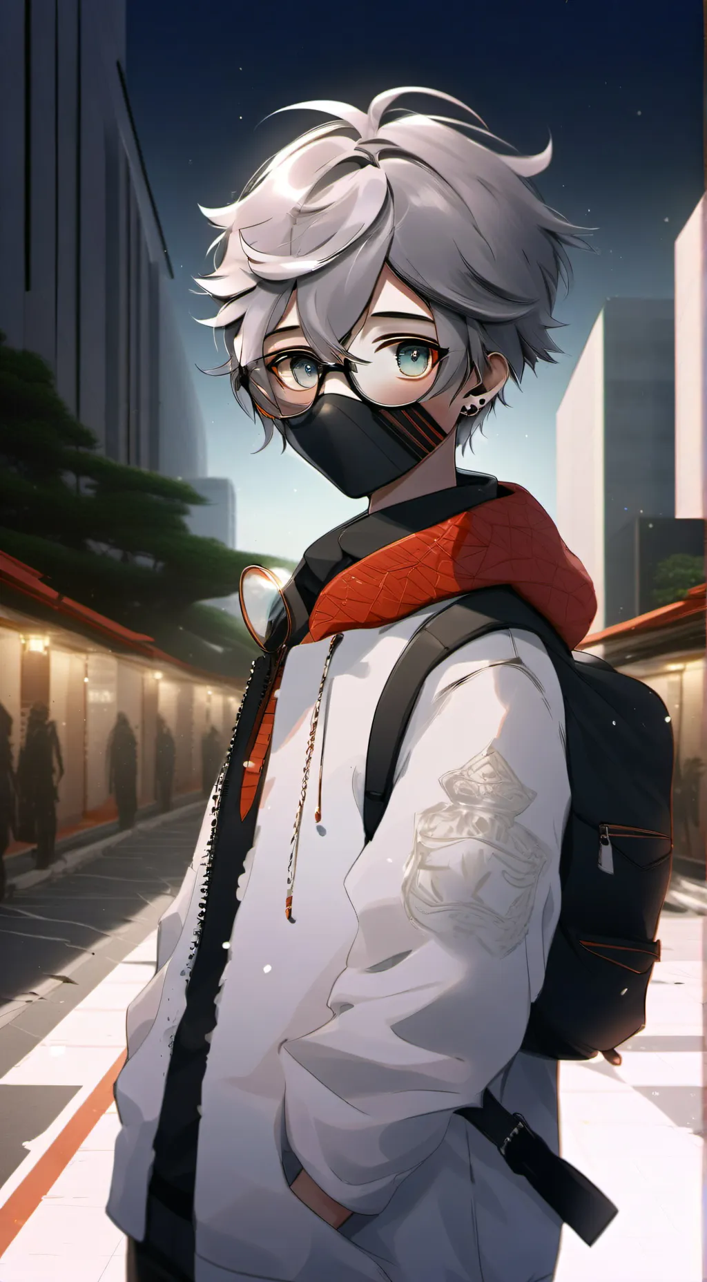 ai character: Omz? background