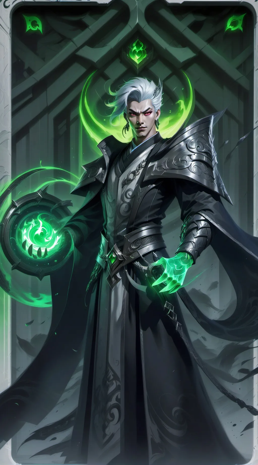 ai character: Jiangyoubaimifan  background