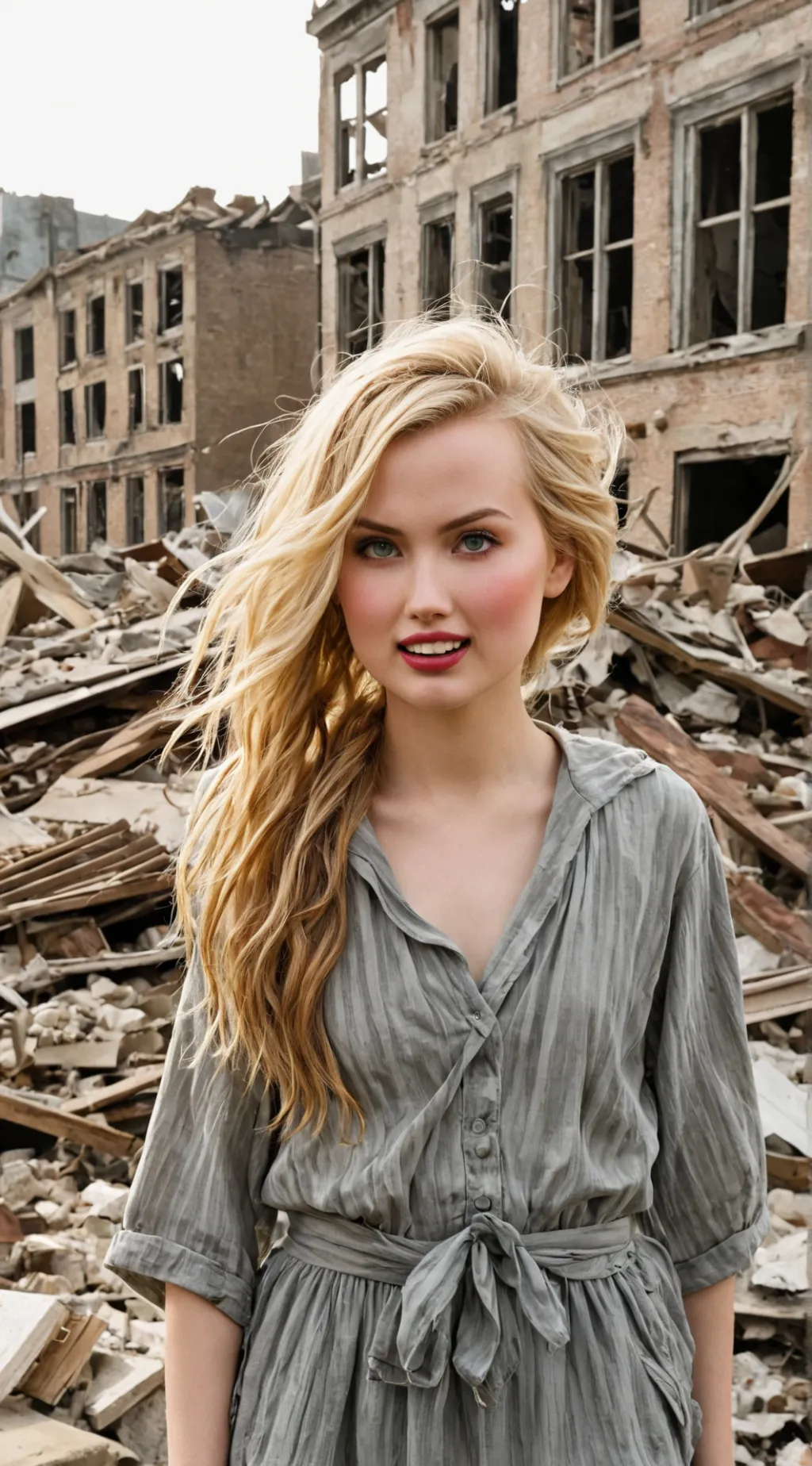 ai character: Kate(day after) background
