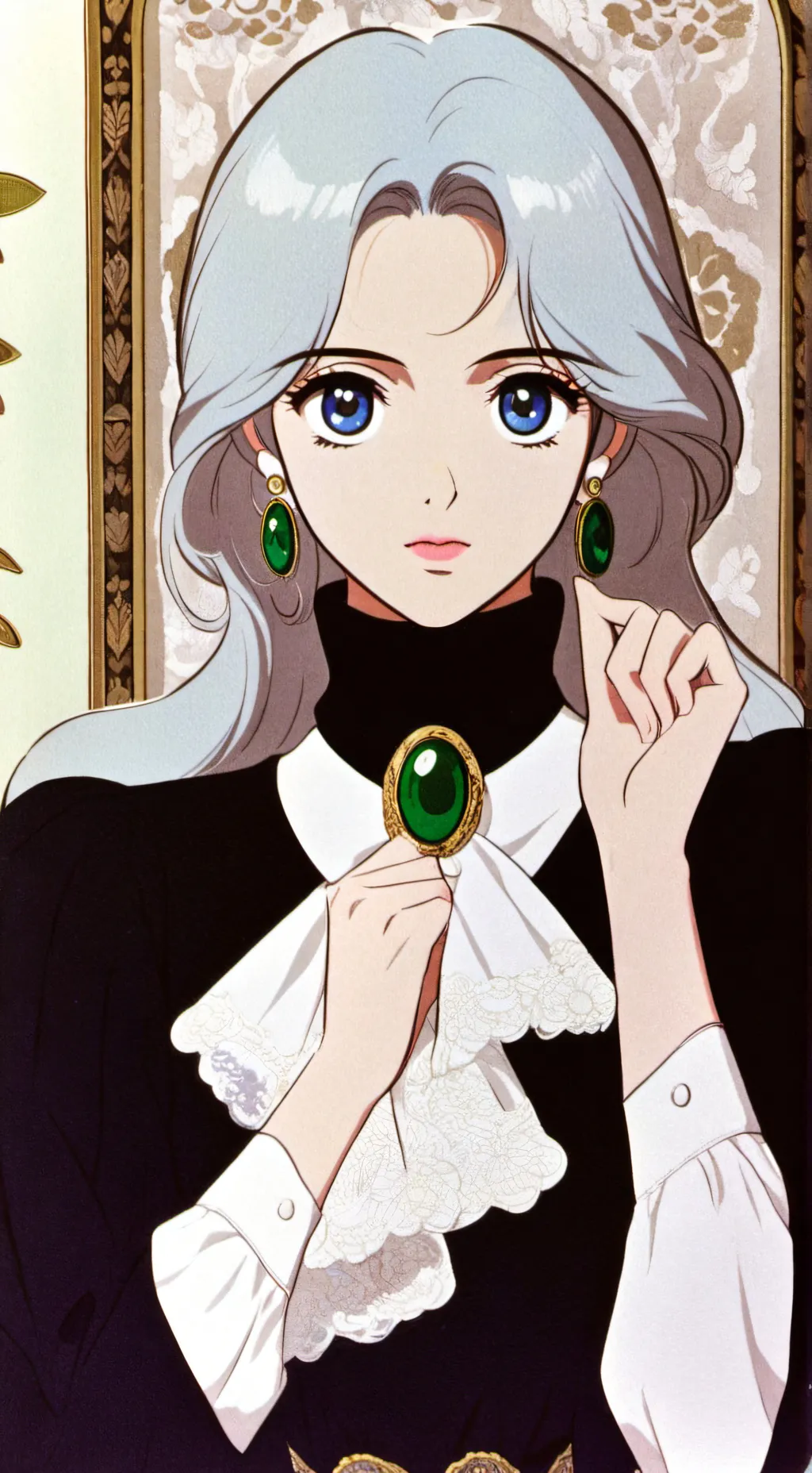 ai character: [emiliana] background