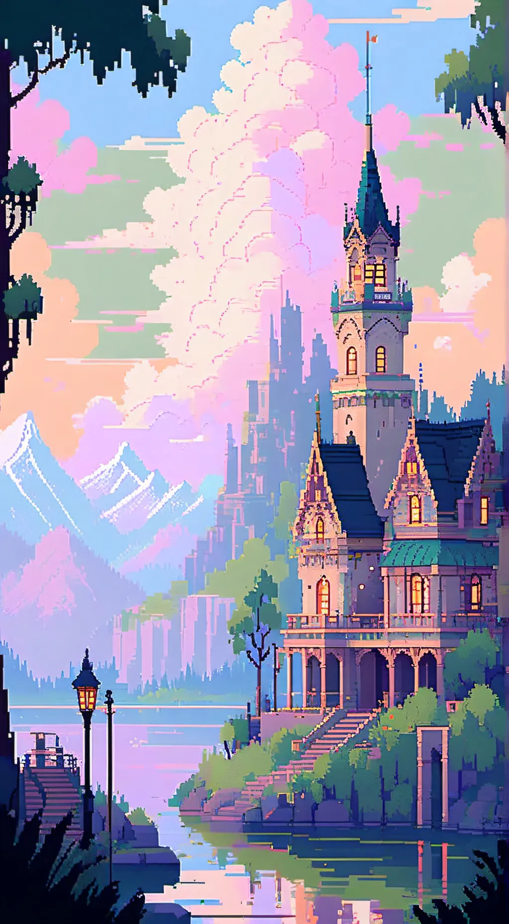ai character: Космо  background