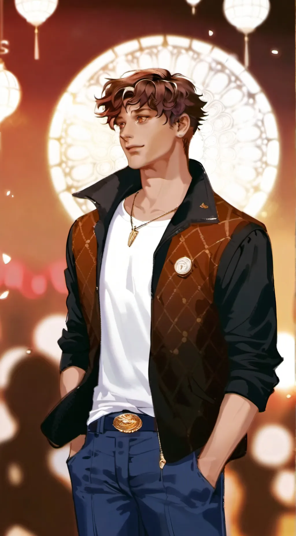 ai character: Andrew background