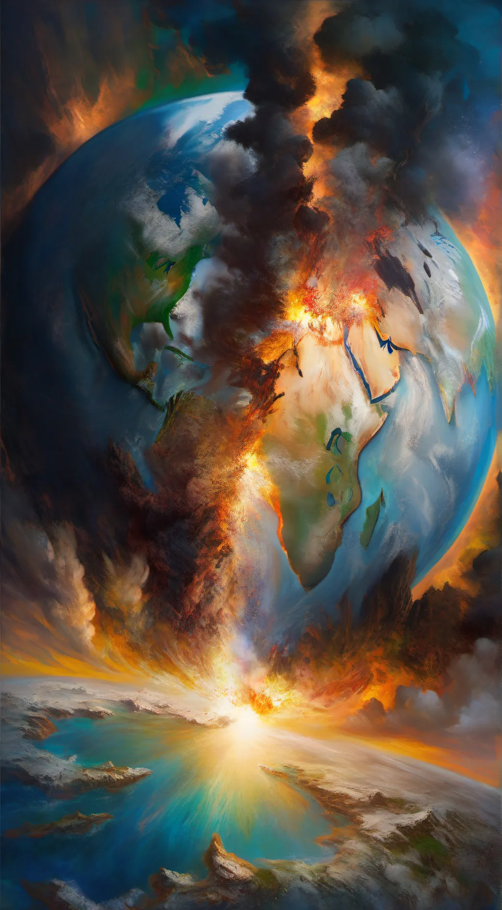 ai character: Earth background