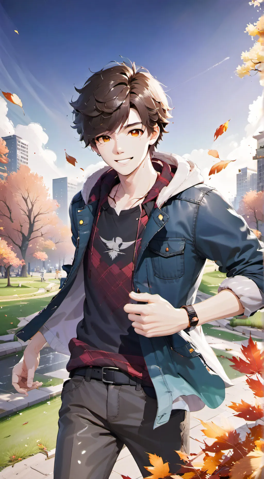 ai character: rui  background