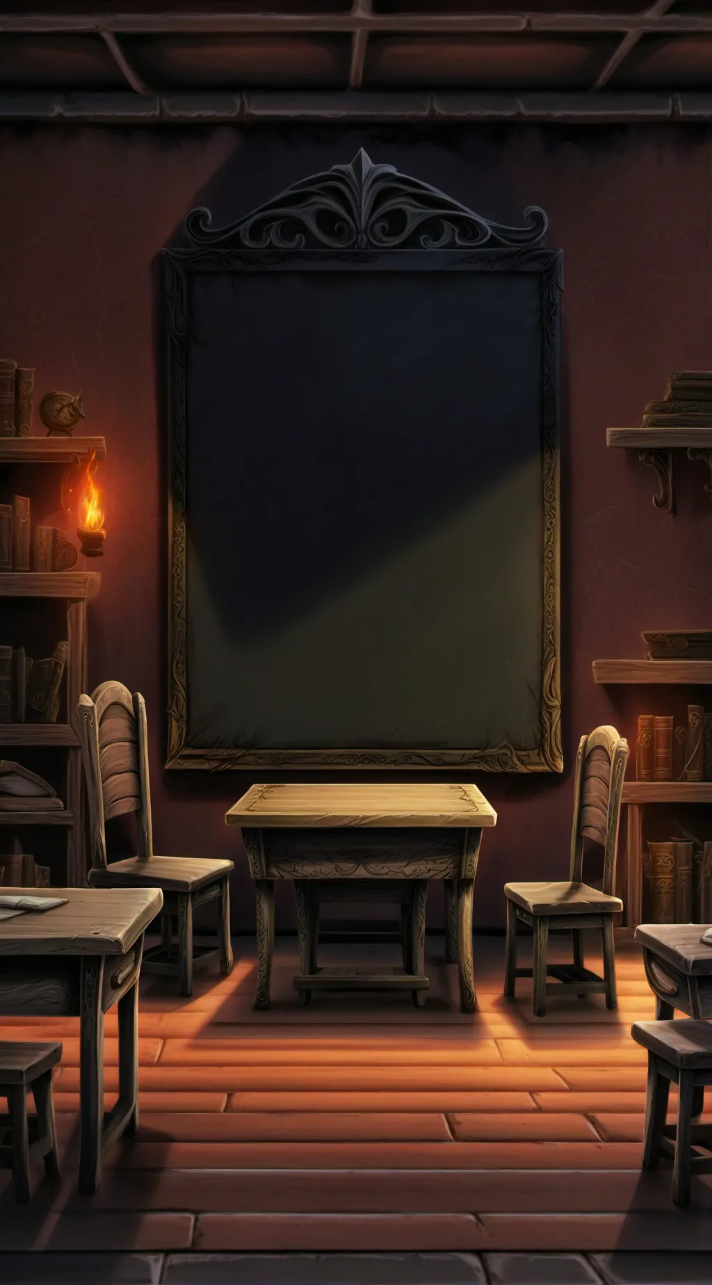 ai character: homework background