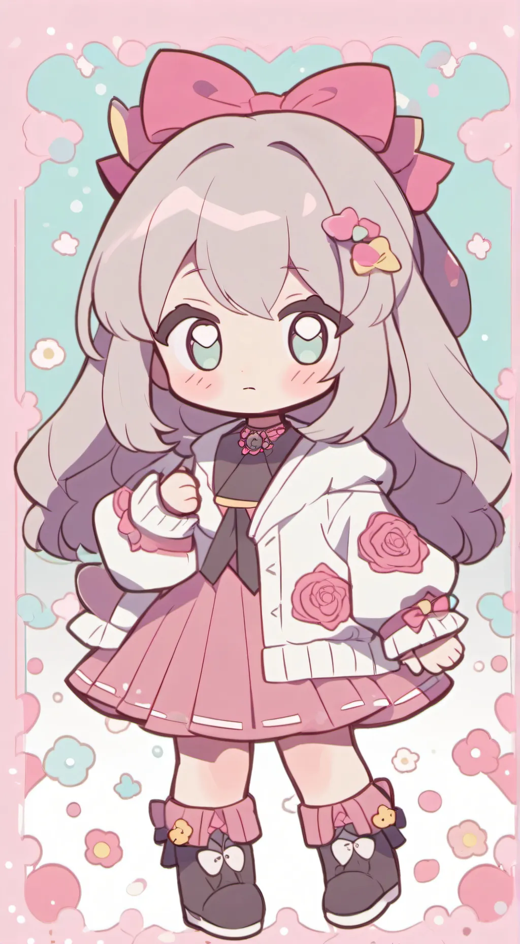 ai character: 🥰 Baby Mia🥰 😒Eva😒 background