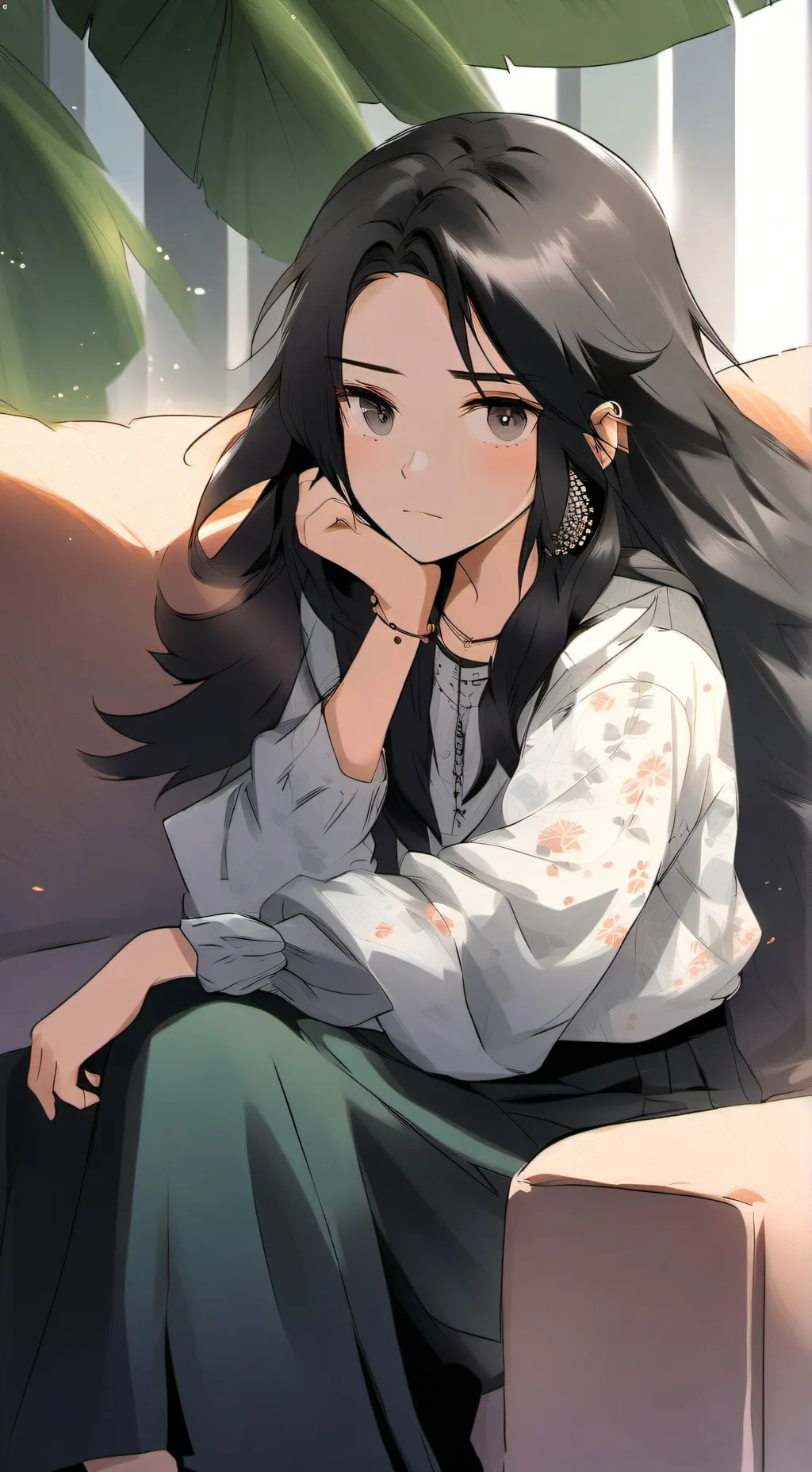 ai character: Katie  background