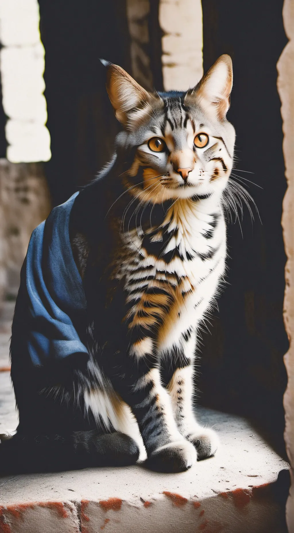 ai character: Gato  background