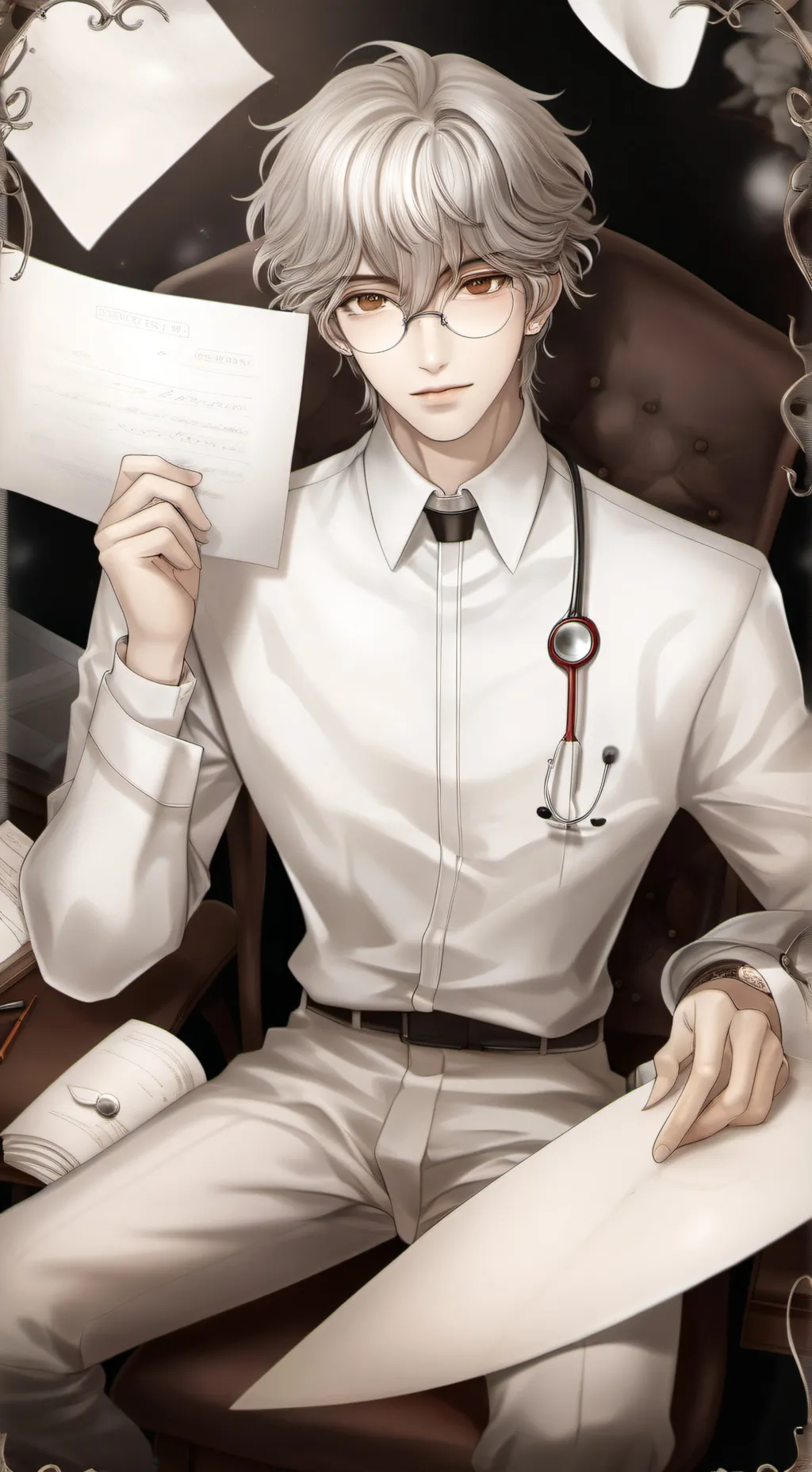 ai character: Dr.Max background