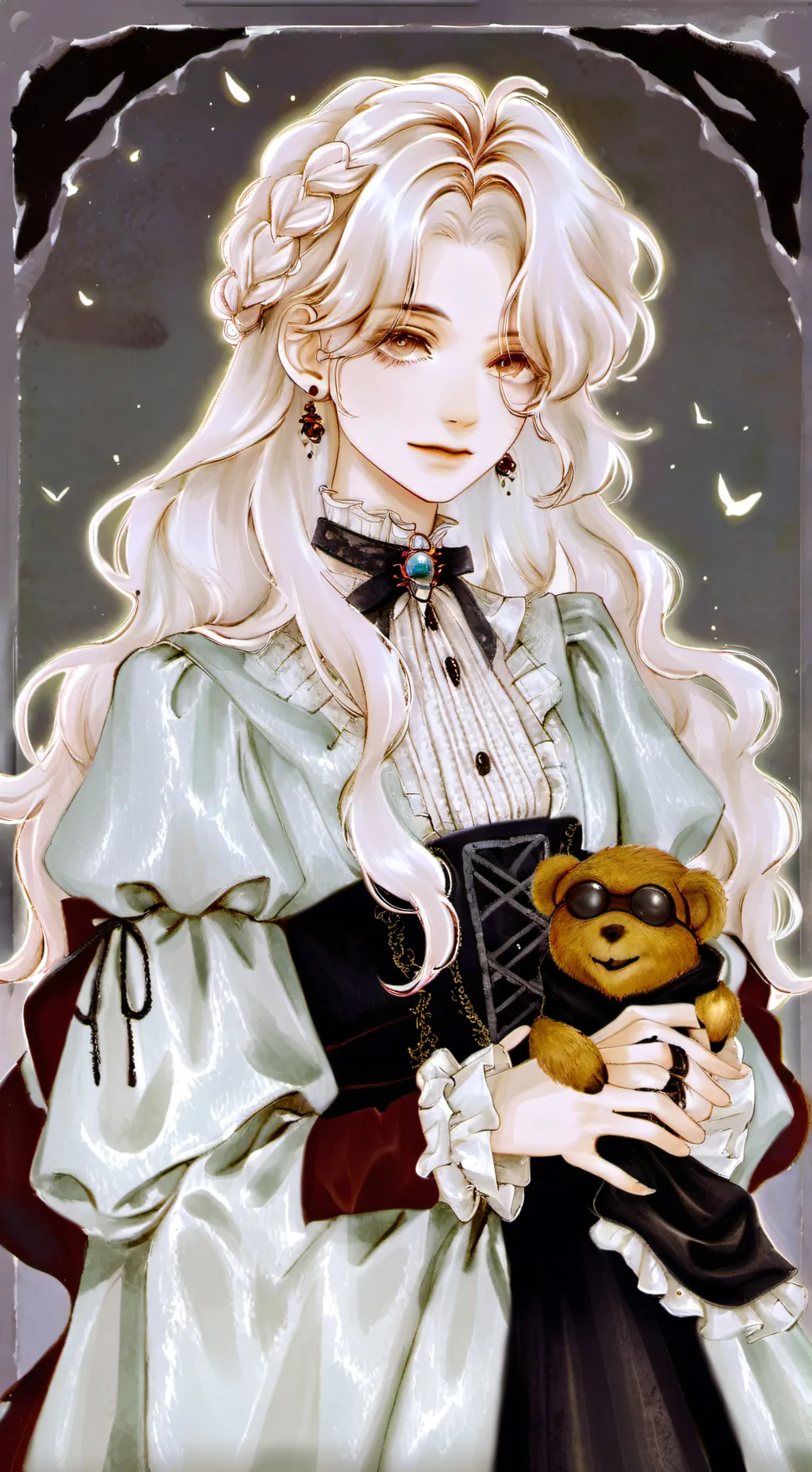 ai character: Mina  background