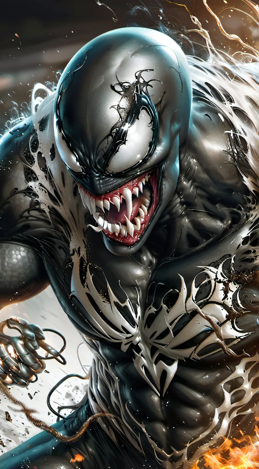 ai character: venom background