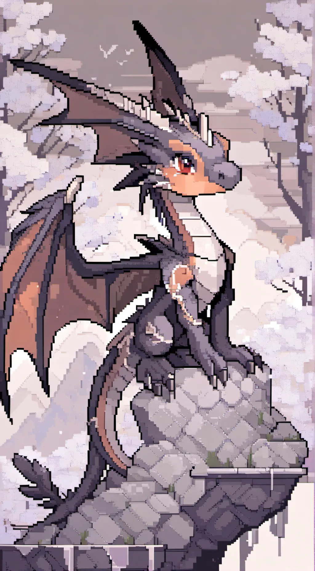 ai character: Phoenix (Wof OC) background