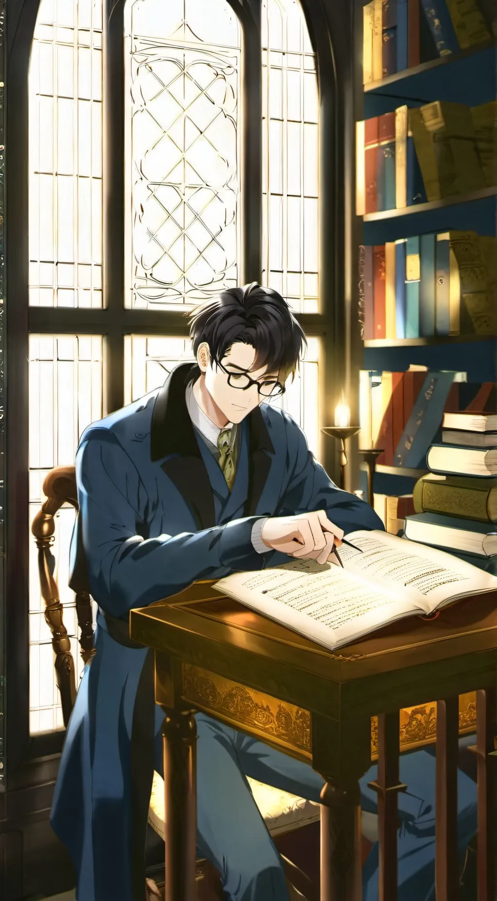 ai character: Benjamin  background