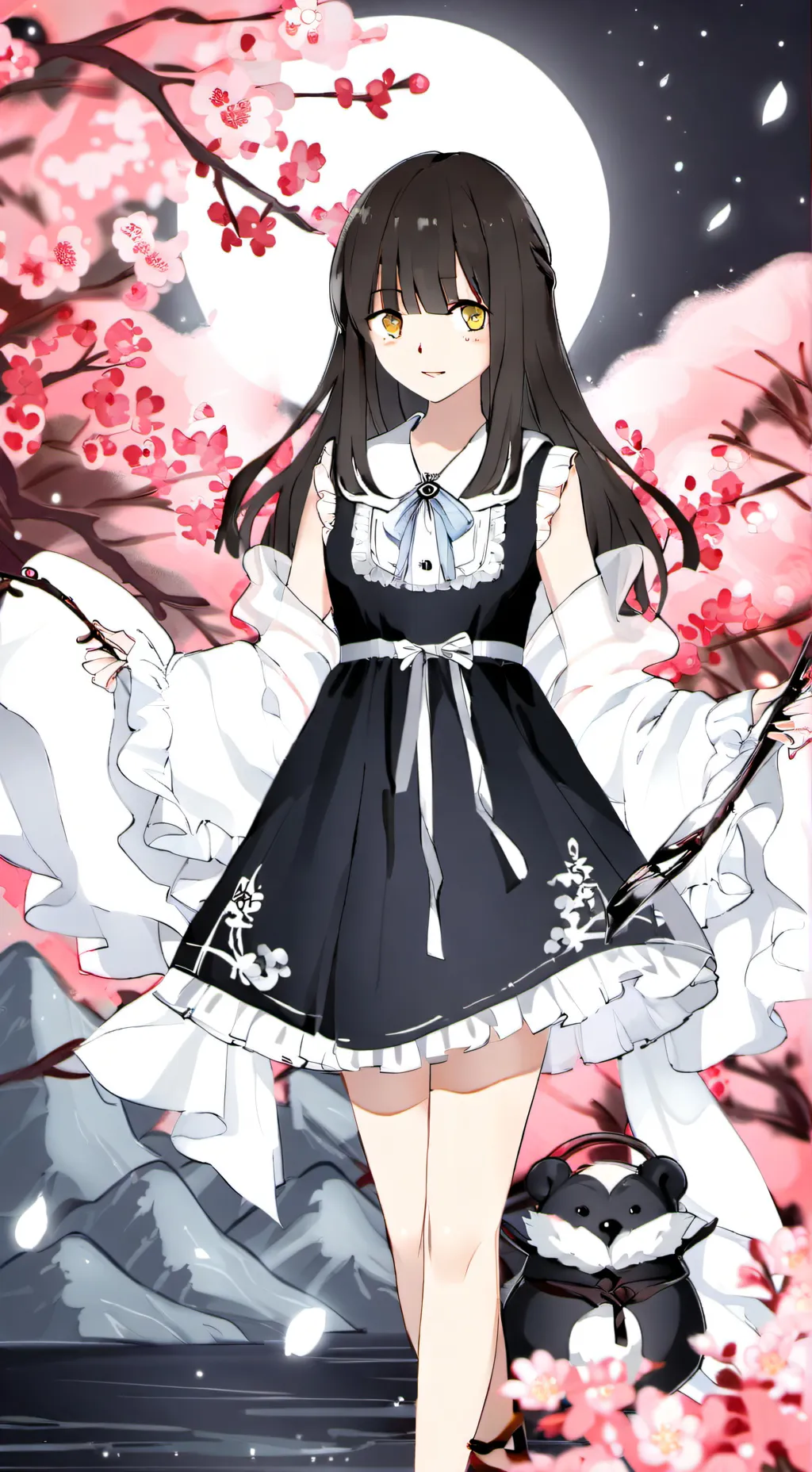 ai character: shinzigwas x nezuk background