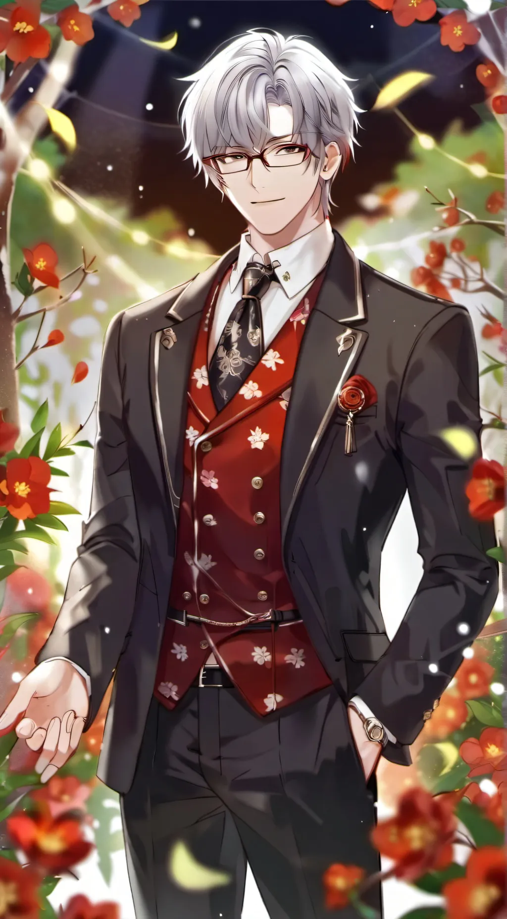 ai character: Fin Whale background