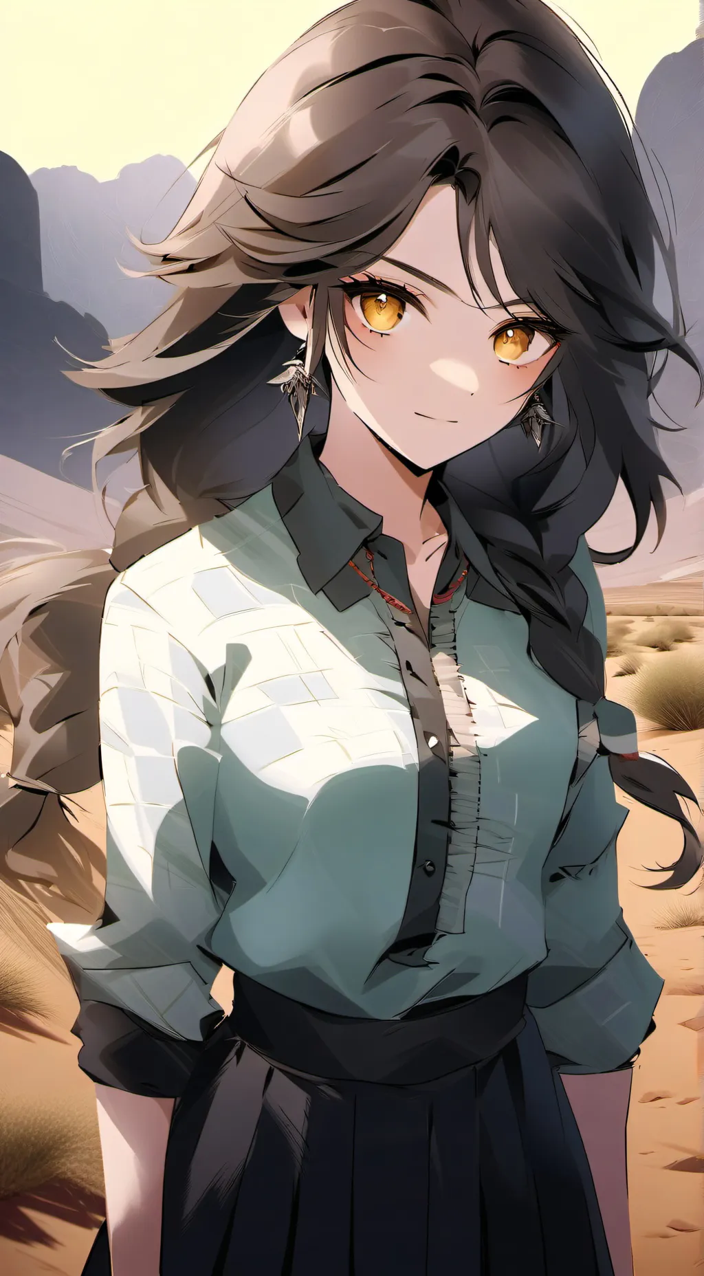 ai character: Afrodita Wolfess background